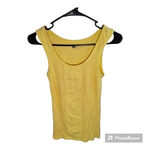 Women's Size M Yellow Gap Tank Top